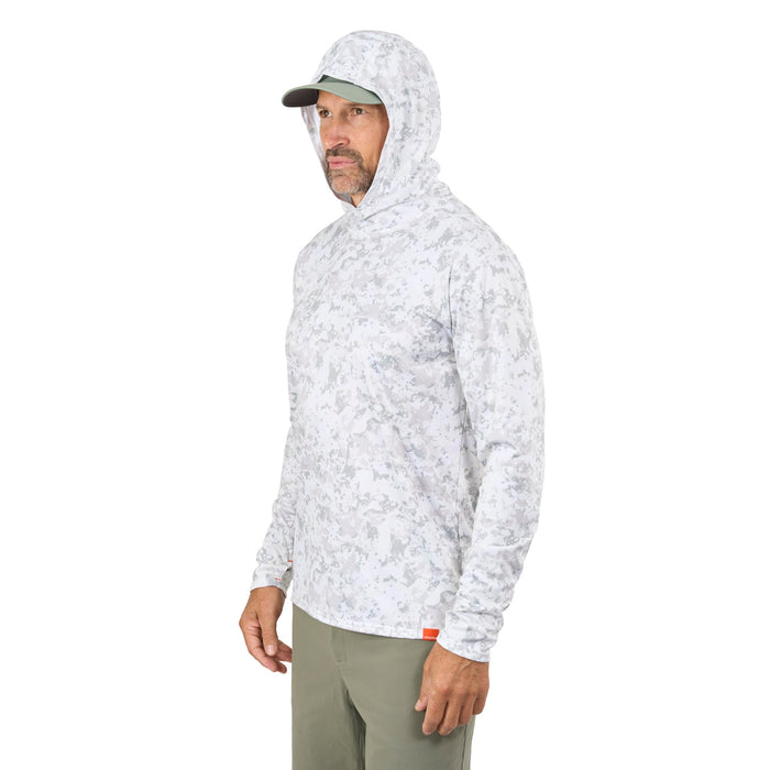 Grundens 40125-923-0015 | Tough Sun Masked Hoody - Squall Camo - L