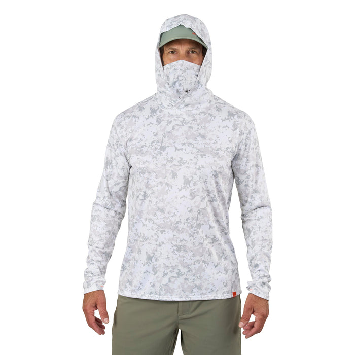 Grundens 40125-923-0015 | Tough Sun Masked Hoody - Squall Camo - L