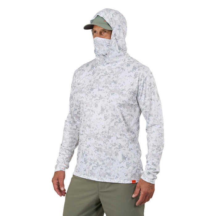 Grundens 40125-923-0015 | Tough Sun Masked Hoody - Squall Camo - L