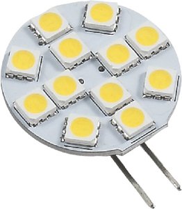 Ming's Mark 15005V Green LongLife Value Series G4 Base LED Bulb, Warm White, 6/pk