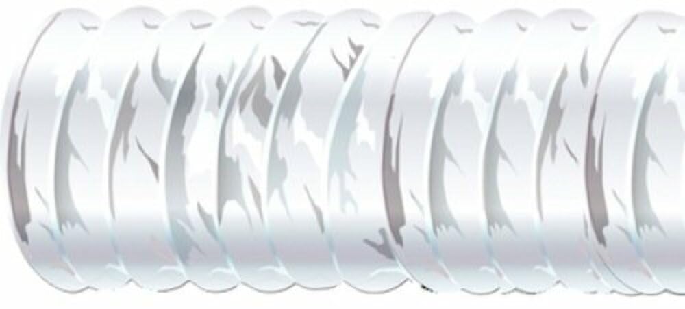 Shield 16-420-3000S Shields Marine Extra Heavy Duty Series 420 Vinylvent Flame, Resistant 50' Hose