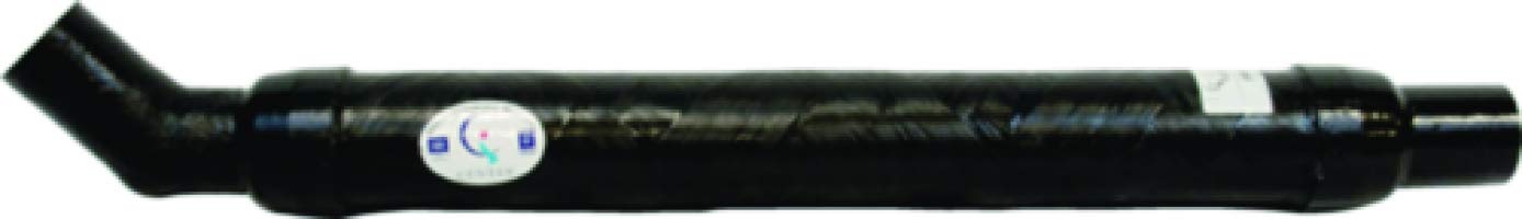 Centek Veratron 1000265 Verna-Ski Inline Ski Boat Muffler, 45 Degree