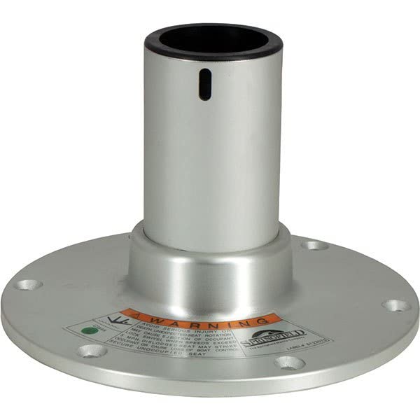 Springfield 1280104-SAL 2-7/8" Series Regatta 4.5" Pedestal, Anodized Finish
