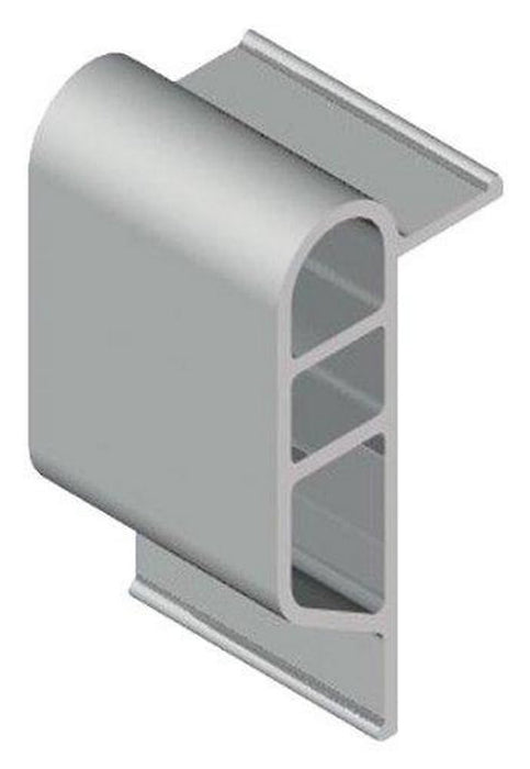 Taylor Made Products 46062 White, Medium Double Molded Vinyl Dock Edging. 10' Straight