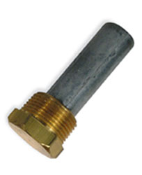 Camp Pencil Zinc Anode w/ Bronze Plug
