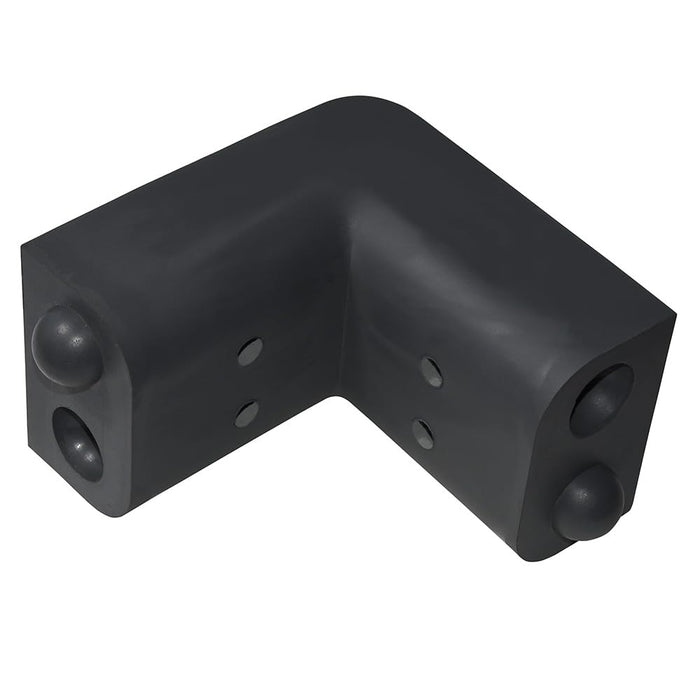 Dock Edge DE1159G Inside DocKorner HD, 6-3/8", Black