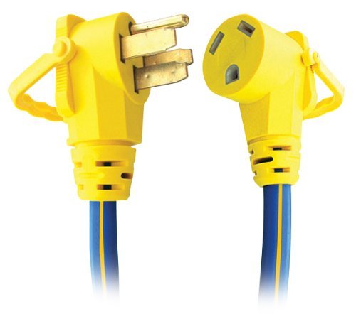 AP Products 16-00505 E-zeeGrip 50-30 Amp Right Angle Adapter, 18"
