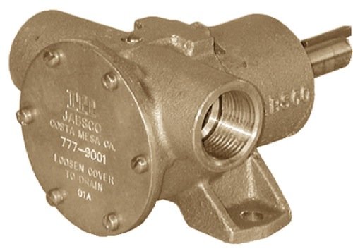 Jabsco 777-9003 Pulley Driven Engine Cooling Pump w/Nitrile Impeller