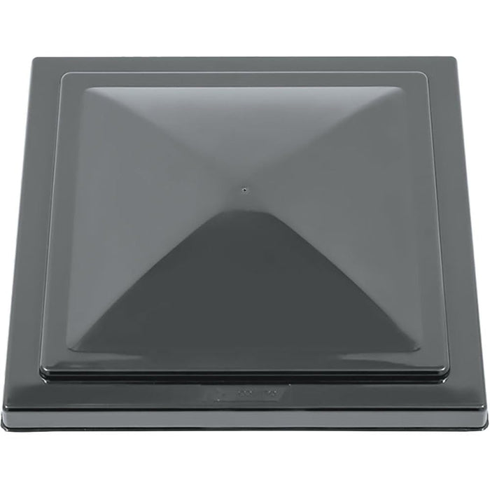 Camco 40178 Unbreakable Polycarbonate Elixer & Ventline Vent Lid 14" x 14", Black