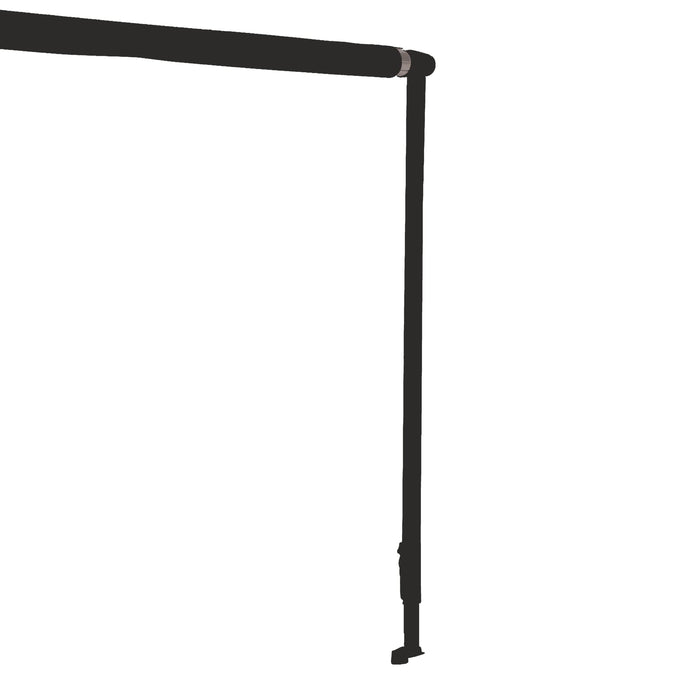 Dometic 9108694387 8500 & 9000 Universal Manual Awning Hardware, pr., Tall, Black