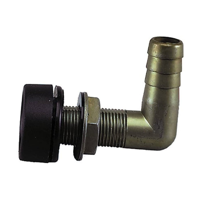Perko 0571DP4BLK Tank Vent w/Swivel Elbow, Black