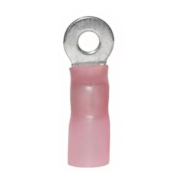 Ancor 321325 Marine Grade Heat Shrink Ring Terminals, #10 Fastener, 8 Wire, Red, 25/Pk