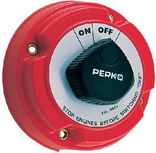 FulTyme RV 590-3017 Main Battery Switch