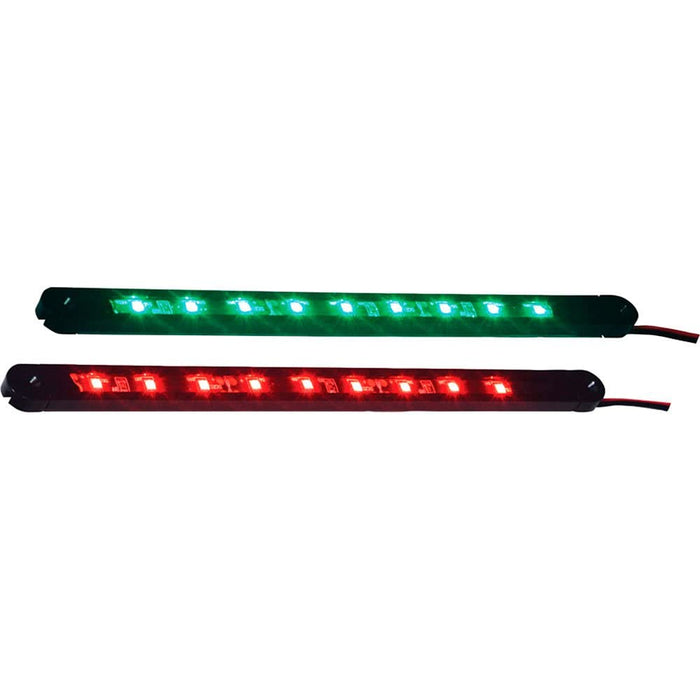 TH Marine LED-52000-DP LED Flex Strip Bow Light Set, Red & Green