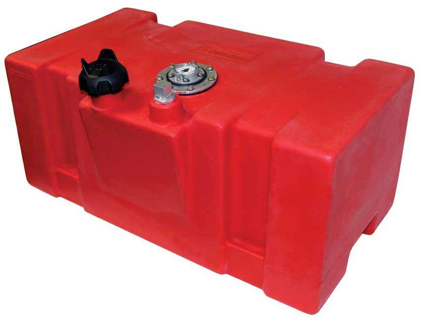 Moeller 031527BR Topside Fuel Tank, For Boats After 2011 Requiring EPA Compliance