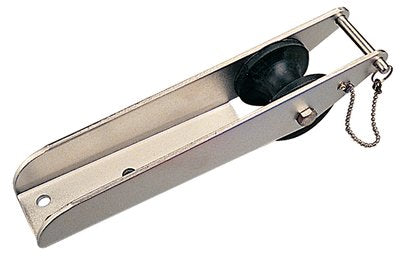 Sea Dog 328053 SeaDog Unpolished Long Bow Roller, 1" Max Rope Diameter, 3/8" Bolt Fastener