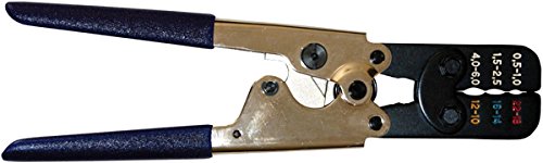 Sea Dog 429920-1 SeaDog Heat Shrink 22 to 10 Gauge Terminal Crimper Tool, Powder Coated & SS