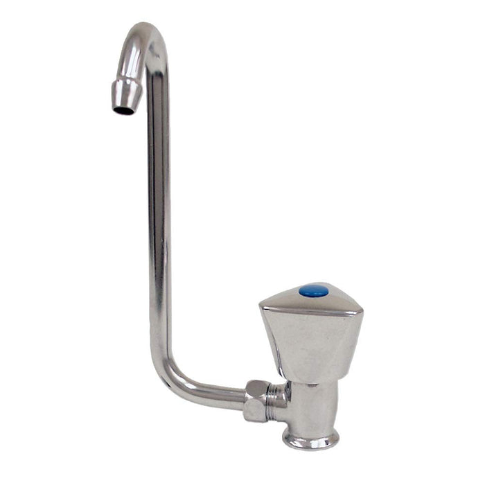 Scandvik 10089 Chrome Plated Brass Cold Water Folding Faucet