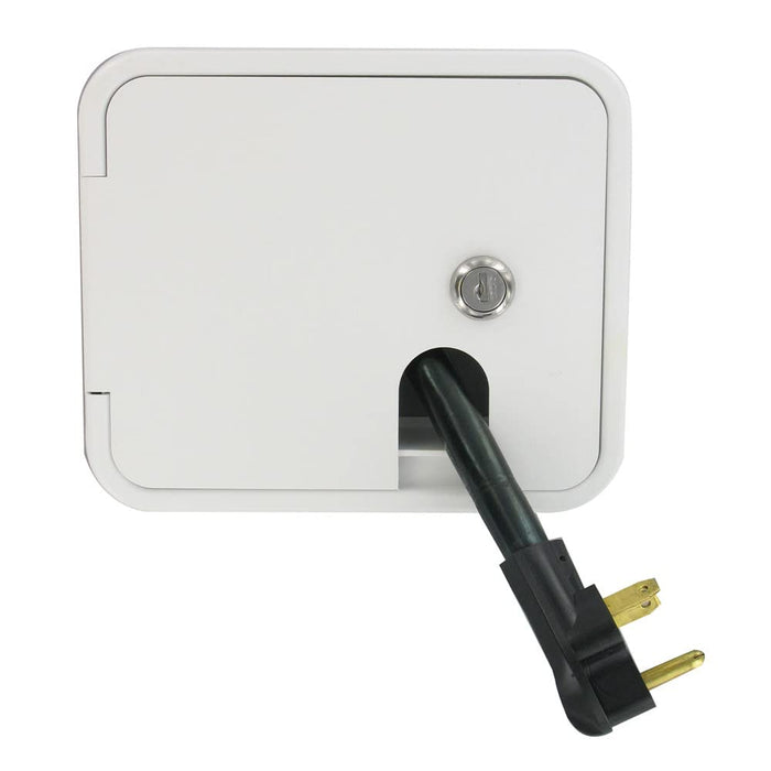 Valterra A10-2150VP Cable Hatch, Medium Square, White