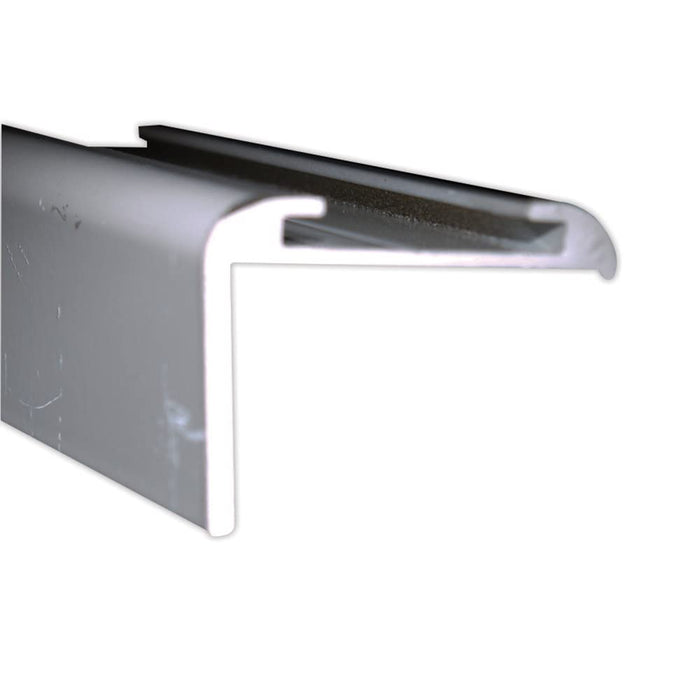 AP Products 021-85201-8 Long Leg Insert Corner Molding, 8' Polar White
