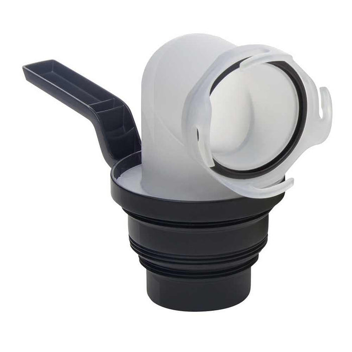 Thetford 17879 Titan Revolve Rotating Sewer Adapter w/Handle & Universal Bayonet, Connection