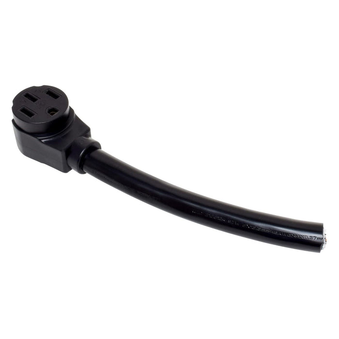 Valterra A10-50PFVP Mighty Cord 12" Pigtail End, 50A Female