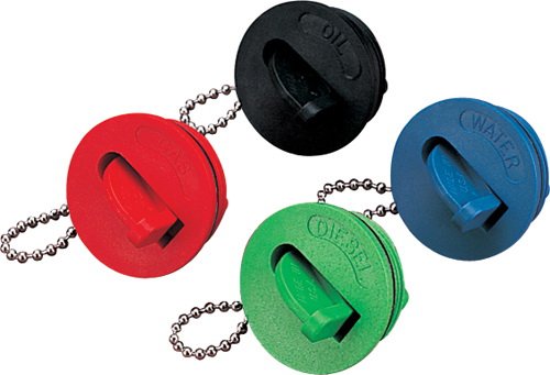 Sea Dog 357092-1 Deck Fill Cap-Black (Oil)
