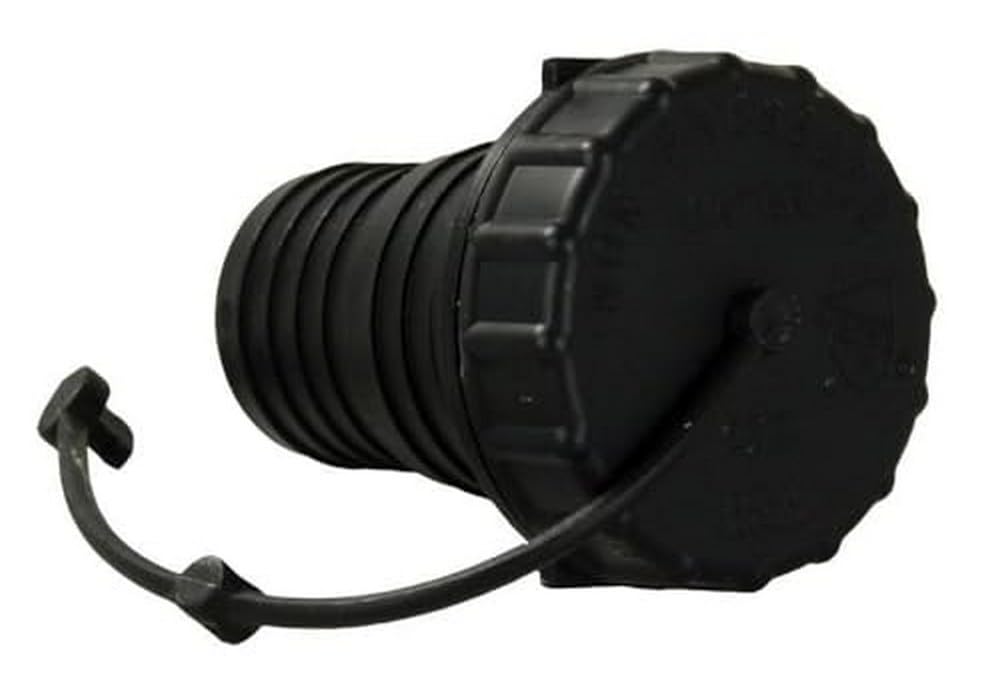 B&B Molders 94246 Gravity Water Fill Cap/Strap/Spout, Black