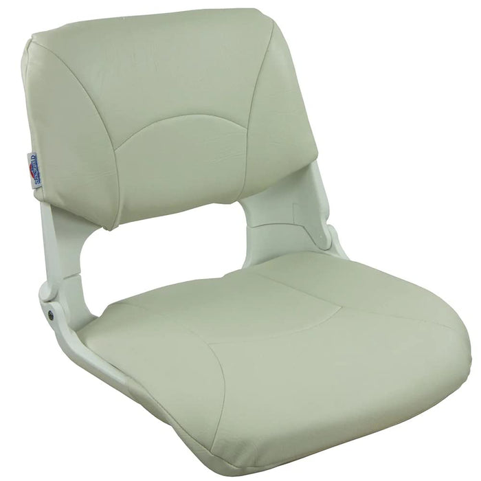 Springfield 1061025 Skipper Seat With Cushions, White/White Shell