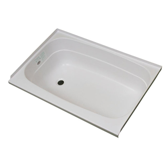 Specialty Recreation BT2432WL Left Drain Bathtub, 24" x 32", White