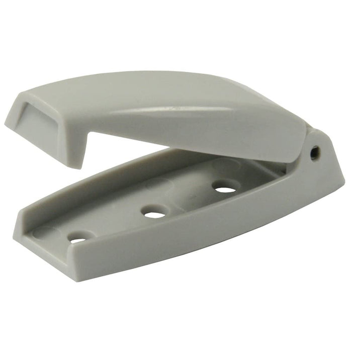 JR Products 10244 Baggage Door Catch, Gray, 2/pk