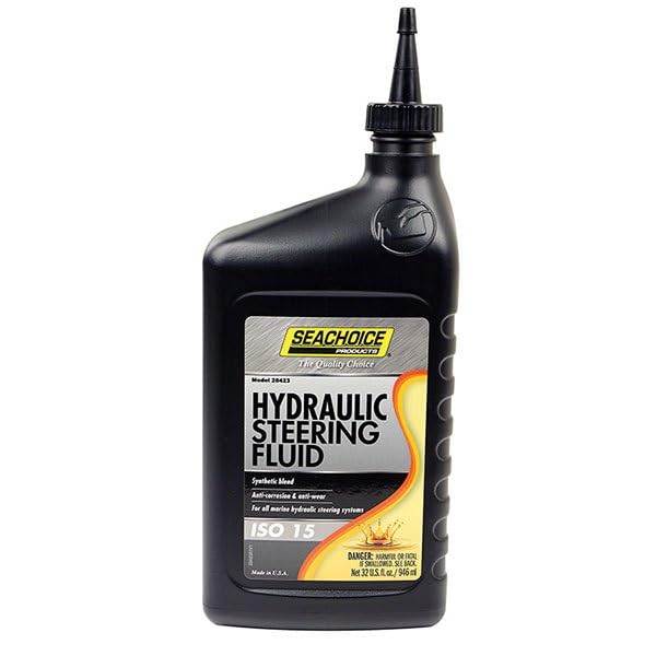Seachoice 28423 Hydraulic Steering Fluid Synthetic Blend, ISO 15, 1 Qt.