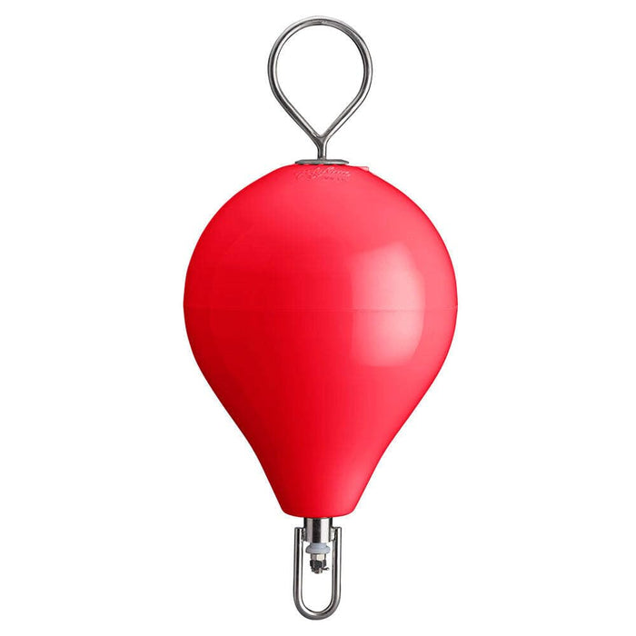 Polyform CM-2-SS RED/SS 13.5" CM Mooring Buoy w/SS Iron Red