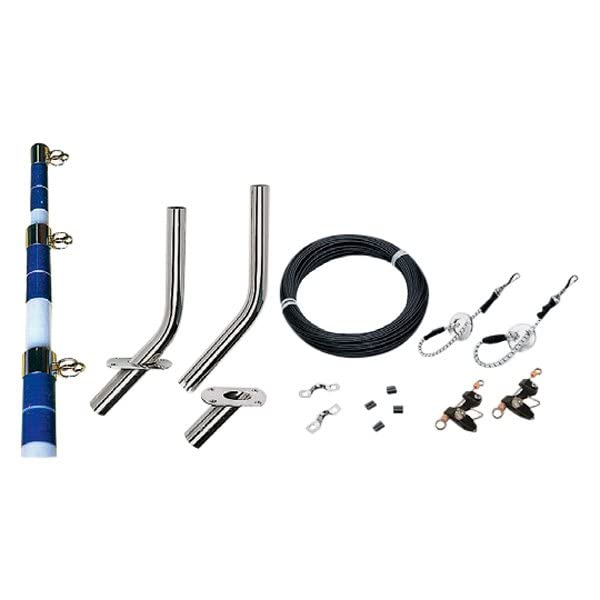 Seachoice 88251 Outrigger Kit-15' White/Blue-Complete