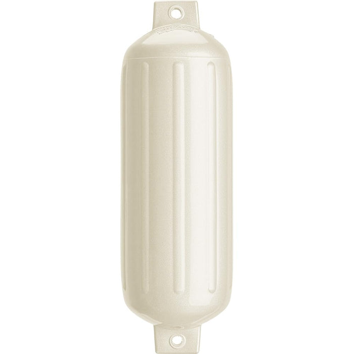 Polyform G-5 METALLIC WHITE G-5 Twin Eye G Series Fender, 8.8" x 26.8"