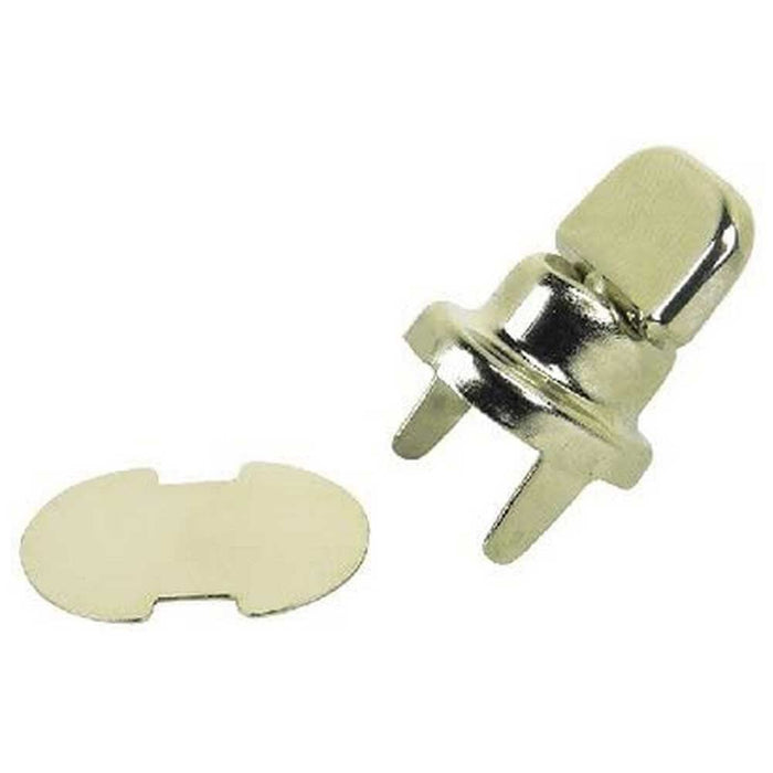 Seachoice MP7253SC Twist Studs With 2 Prong Base And Clinch Plate, Qty 2