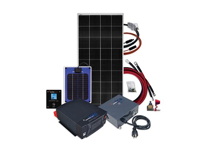Samlex America SPB-EXPLORE200 Samlex Solar + Power Bundle, 200W Bundle w/1 Panel