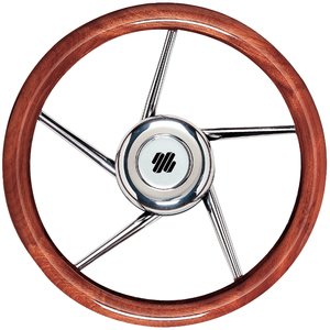 Uflex V05 Steering Whl-Mah Grip SS 5-Spk