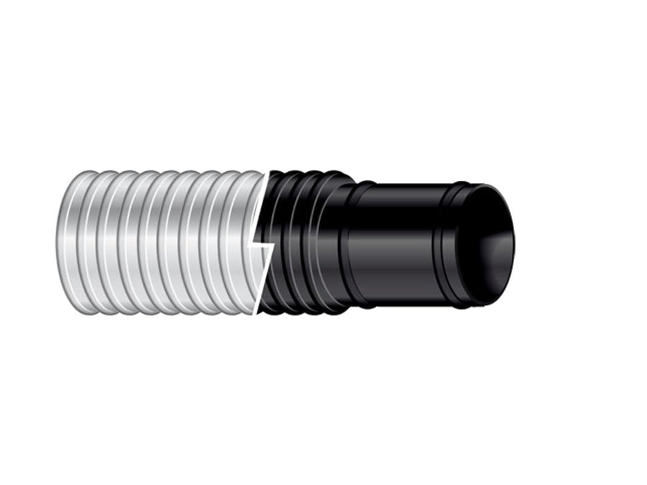 Shield 16-120-0341W Shields Marine Bilgeflex Series 120 Flexible Hose | White