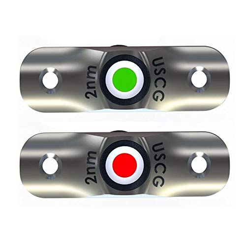 Taco Metals F3866021 Rub Rail Mounted LED Navigation Lights