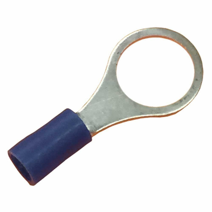 Wirthco 80851 Battery Doctor Blue Vinyl Insulated Ring Terminal, 16-14 AWG, 25/Pk.