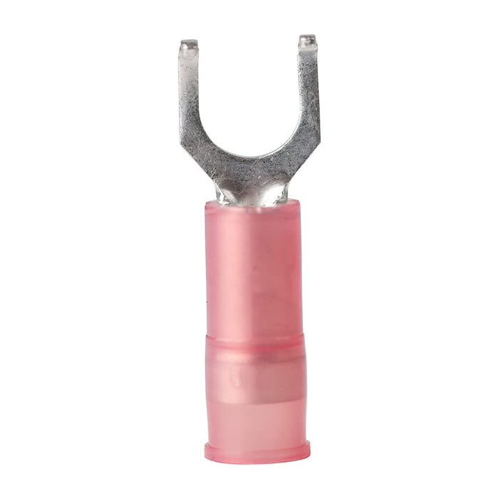 Ancor 210303 Marine Grade Nylon Spade Terminal, #10 Fastener, 22-18 Wire, Red, 25/Pk