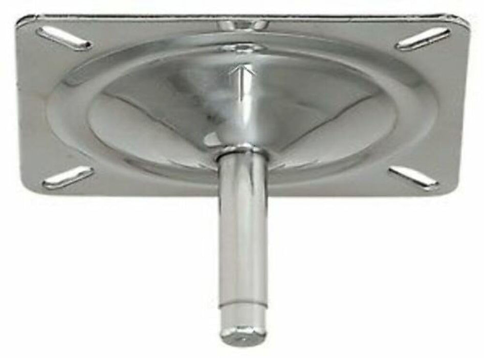 Attwood 1002-SS Lock'N-Pin 3/4" Pin Seat Mount Stainless E-Coated w/o Spring