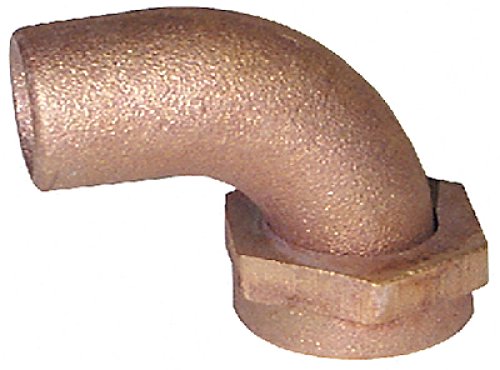 Groco TPC-1000 Bronze Tail Piece 90°, NPS Thread