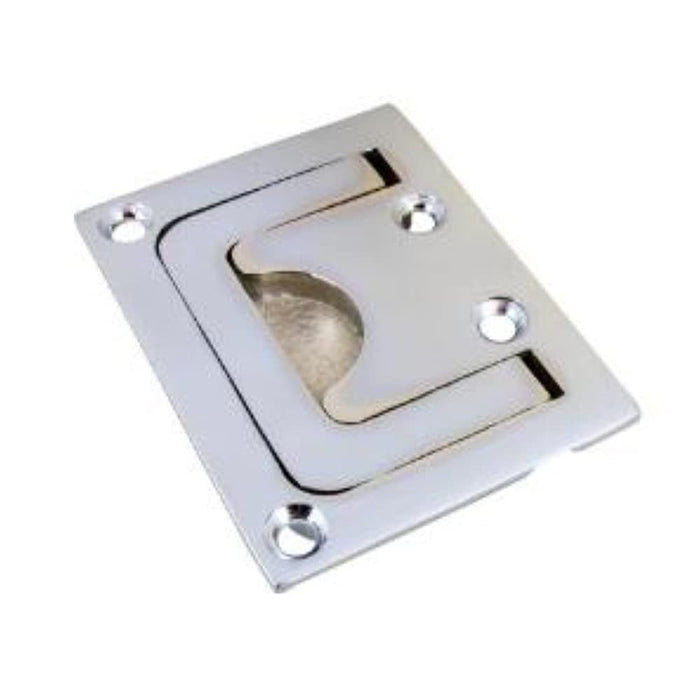 Sea Dog 222425-1 SeaDog Hatch Handle, Chrome/Brass, 2-15/16" x 2-3/16"
