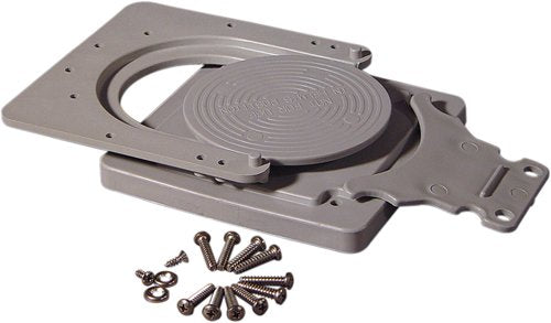 Tempress 45833 Spare Mounting Base For QD Seats, Dark Grey