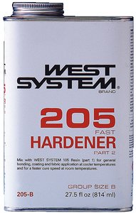 West System 205 Hardener, 11.31 Gallon
