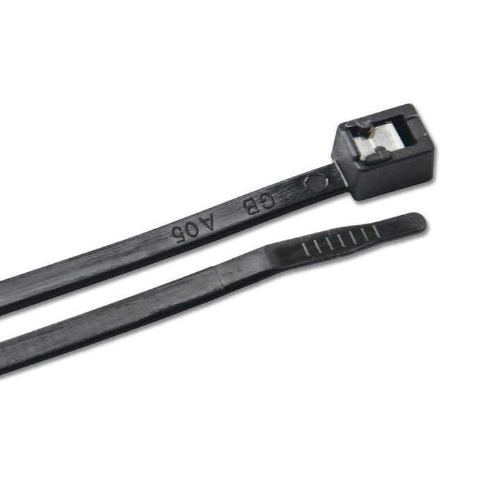 Ancor 199266 Self Cutting Cable Ties, 14" UV Black, 500/pk