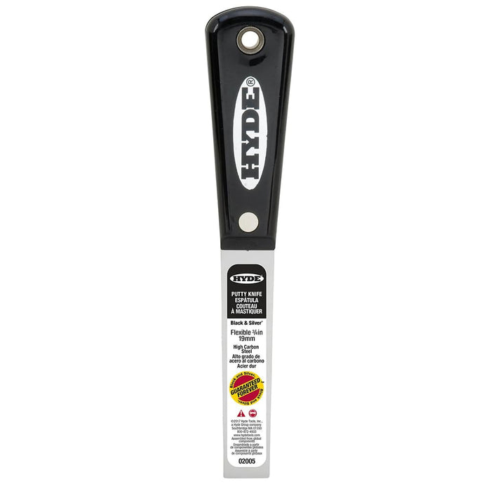 Hyde Tools 2005 Black & Silver Putty Knife