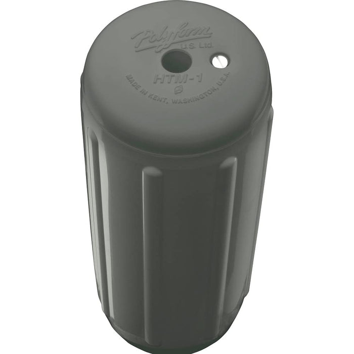 Polyform HTM-2 GRAPHITE Center Tube HTM Series Fender, 8.5" x 20.5"